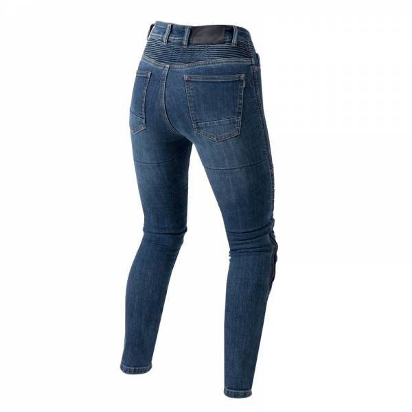 Damskie motocyklowe spodnie jeans Ozone Agness II jasne rozm. 34/30